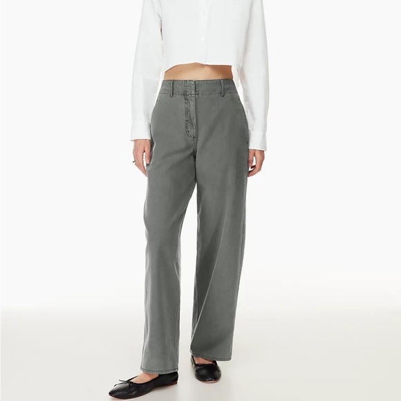 Aritzia Pants - Aritzia Wilfred Free Sage Green Ascendent Pants